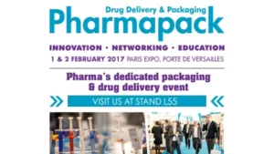 Pharmapack Europe trade show 2017