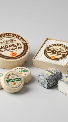 Étiquette fromagère
